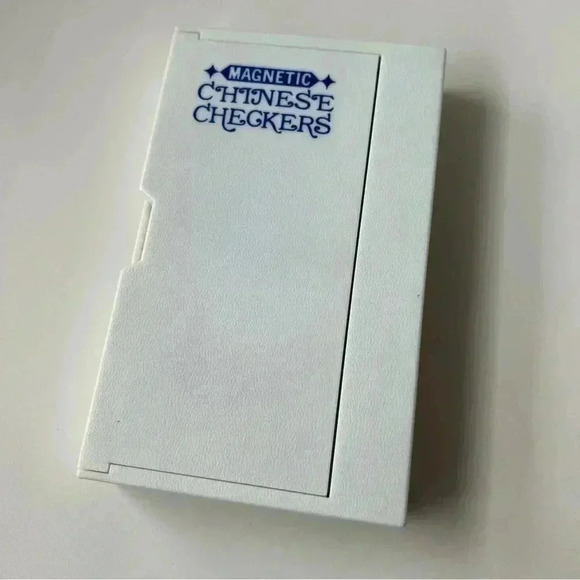 Vtg  1978 Epoch Book Game Series Magnetic Chinese Checkers Set Made In Japan - Picture 7 of 7